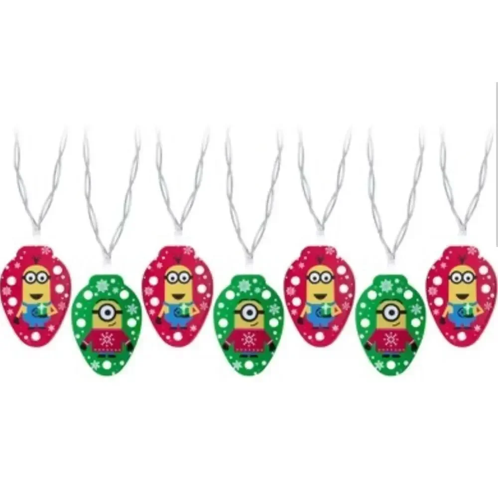 Gemmy Merry Minion Mischief Light String – LED Battery-Operated Lights